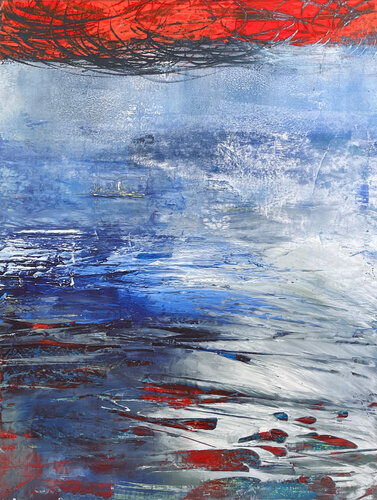 High Tide by Margarita Lypiridou, Painting for Sale on Singulart