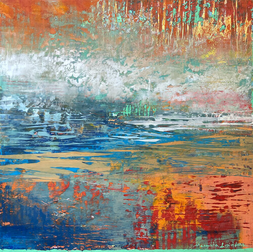 Waterscape par Margarita Lypiridou, Peinture en vente sur Singulart