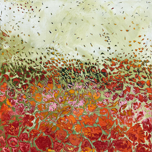 Spring Breeze par Margarita Lypiridou, Peinture en vente sur Singulart