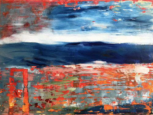 Opening by Margarita Lypiridou, Painting for Sale on Singulart