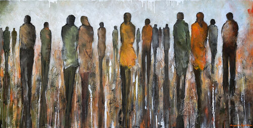 Connectivity by Margarita Lypiridou, Painting for Sale on Singulart