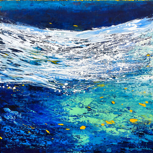 Sea Garden par Margarita Lypiridou, Peinture en vente sur Singulart