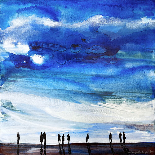 Waterfront par Margarita Lypiridou, Peinture en vente sur Singulart