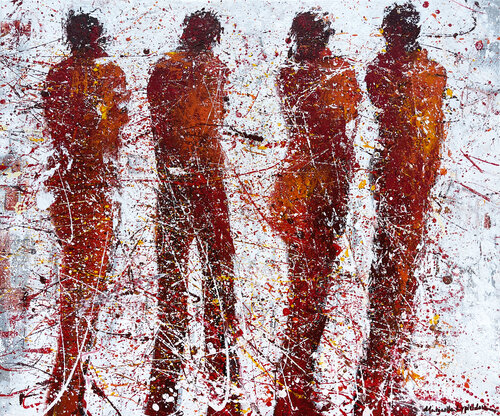 On The Go de Margarita Lypiridou, Pintura a la venta en Singulart