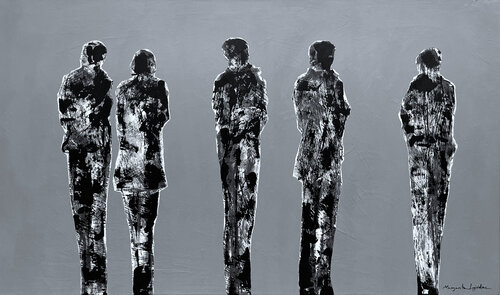 From One To Five par Margarita Lypiridou, Peinture en vente sur Singulart