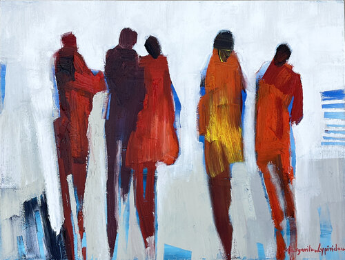 Early Morning Start by Margarita Lypiridou, Painting for Sale on Singulart