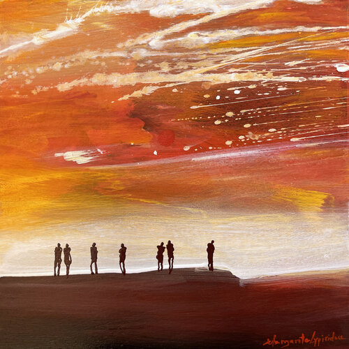 Shooting Stars von Margarita Lypiridou, Malerei kaufen auf Singulart