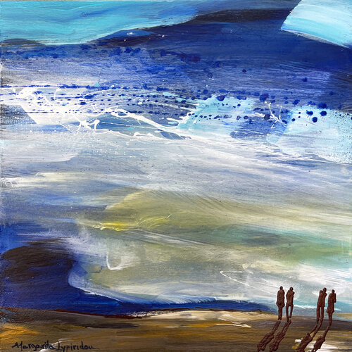Tender Waves by Margarita Lypiridou, Painting for Sale on Singulart