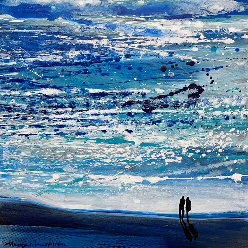 Forget-Me-Not par Margarita Lypiridou, Peinture en vente sur Singulart