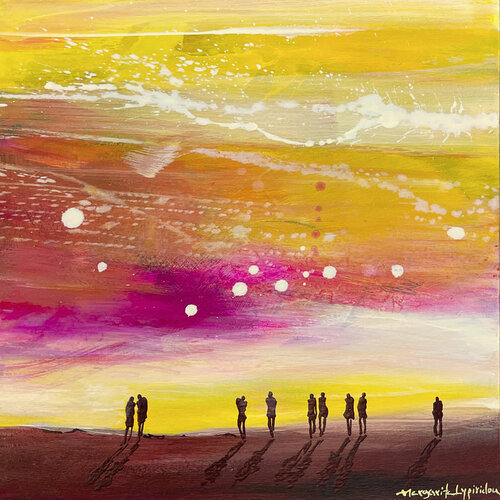 Let's Dance von Margarita Lypiridou, Malerei kaufen auf Singulart