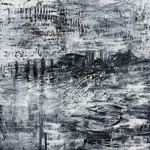 Progress van Margarita Lypiridou, Schilderij te koop op Singulart