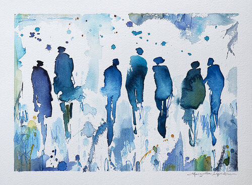 Seize The Moment by Margarita Lypiridou, Work on Paper for Sale on Singulart