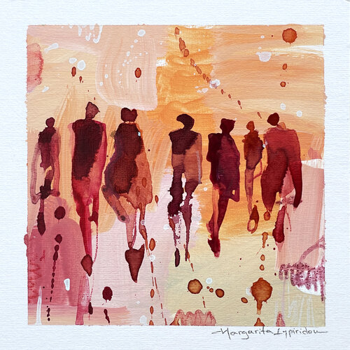 Taking A Break Margarita Lypiridou