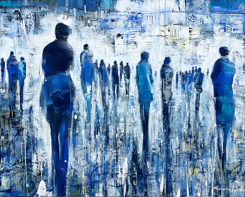 Enter The Dancer by Margarita Lypiridou, Painting for Sale on Singulart