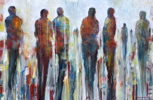 If You Could See Me Now by Margarita Lypiridou, Painting for Sale on Singulart