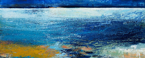 The Ocean Within by Margarita Lypiridou, Painting for Sale on Singulart