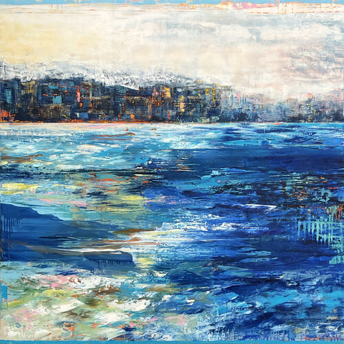 Bay View by Margarita Lypiridou, Painting for Sale on Singulart