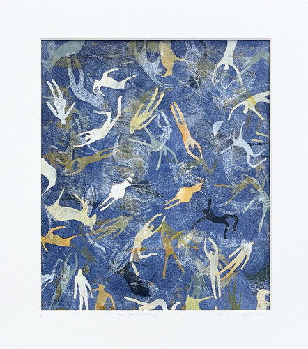 Where The Water Flows by Margarita Lypiridou, Work on Paper for Sale on Singulart