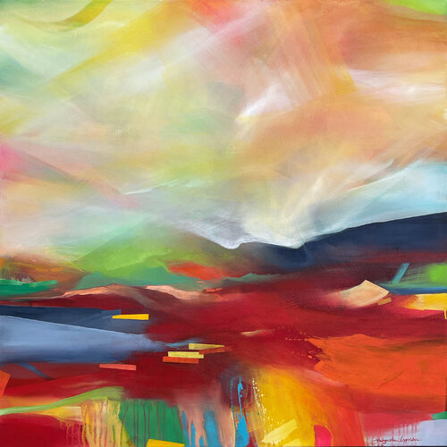 A Bright Sunny Day by Margarita Lypiridou, Painting for Sale on Singulart