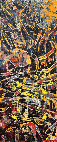 The End Of Reason von Margarita Lypiridou, Malerei kaufen auf Singulart