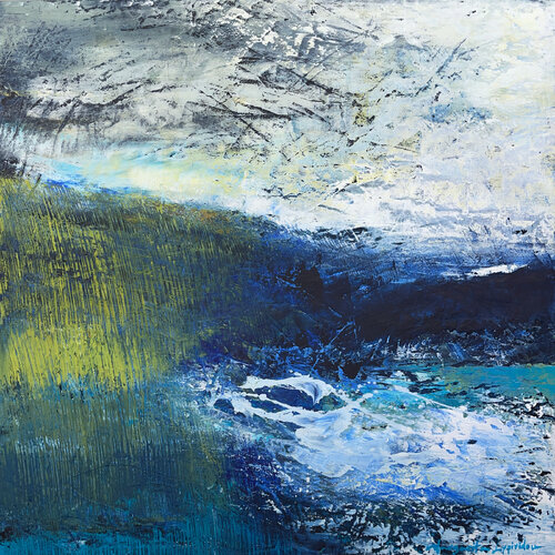 Mystic Mist par Margarita Lypiridou, Peinture en vente sur Singulart