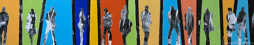 Disco Nights van Margarita Lypiridou, Schilderij te koop op Singulart
