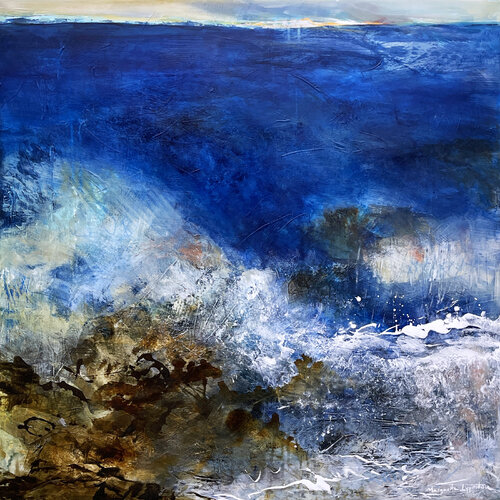 Serene Turbulence by Margarita Lypiridou, Painting for Sale on Singulart