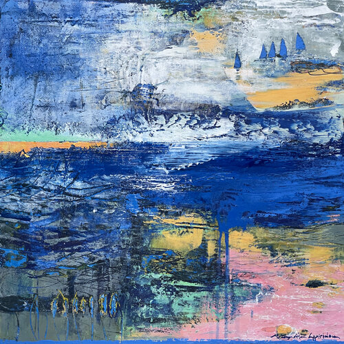 Ocean Breeze by Margarita Lypiridou, Painting for Sale on Singulart