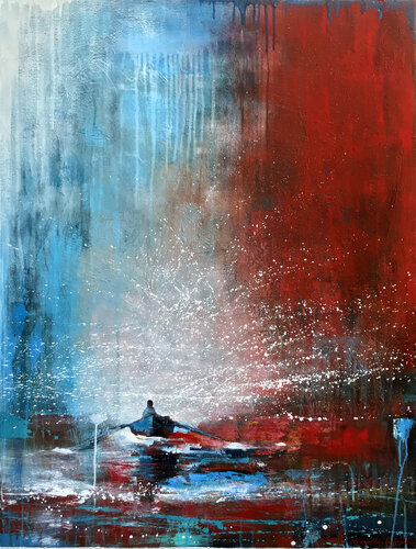 Fluid Presence par Margarita Lypiridou, Peinture en vente sur Singulart