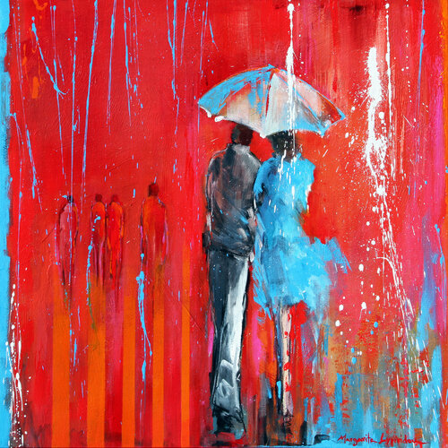 Simple Gestures di Margarita Lypiridou, Pittura in vendita su Singulart