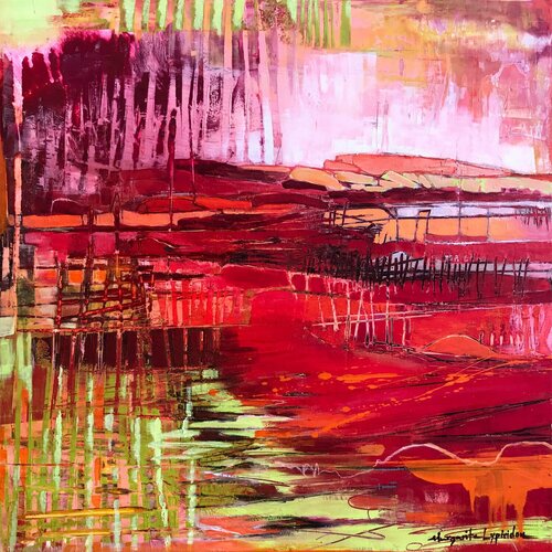 Challenge di Margarita Lypiridou, Pittura in vendita su Singulart