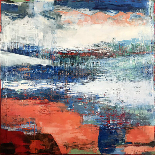 Fictionality par Margarita Lypiridou, Peinture en vente sur Singulart