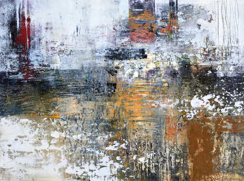 Crossings by Margarita Lypiridou, Painting for Sale on Singulart
