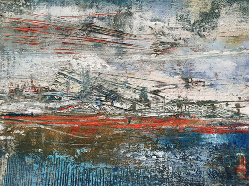 Connection par Margarita Lypiridou, Peinture en vente sur Singulart