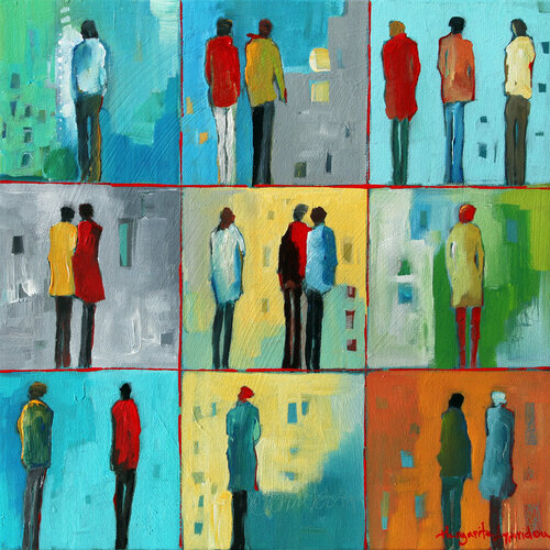 Small Misconceptions di Margarita Lypiridou, Pittura in vendita su Singulart