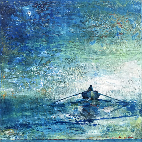 Stars Of The Day par Margarita Lypiridou, Peinture en vente sur Singulart