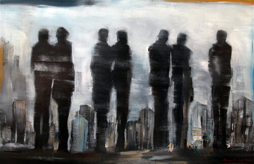 Coupling by Margarita Lypiridou, Painting for Sale on Singulart