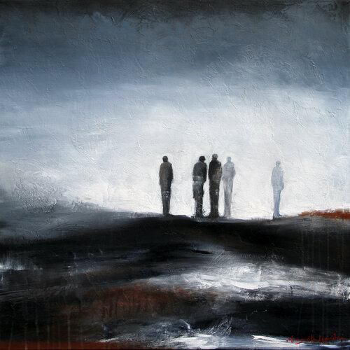 Amis d'enfance by Margarita Lypiridou, Painting for Sale on Singulart