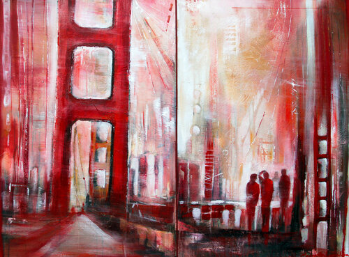 Going Through de Margarita Lypiridou, Pintura a la venta en Singulart