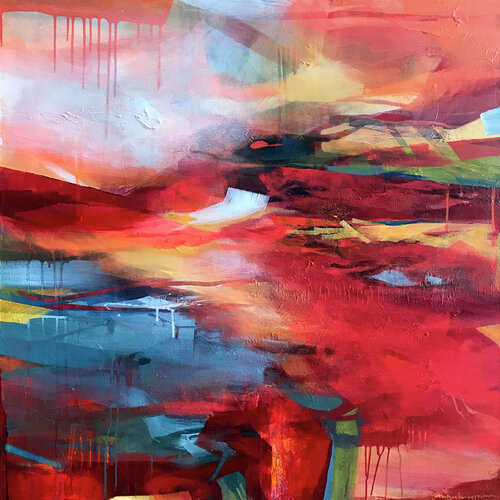 Burst Of Light par Margarita Lypiridou, Peinture en vente sur Singulart