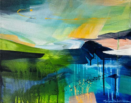 Silent Break par Margarita Lypiridou, Peinture en vente sur Singulart