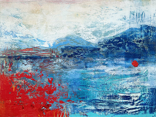 Coast To Coast par Margarita Lypiridou, Peinture en vente sur Singulart