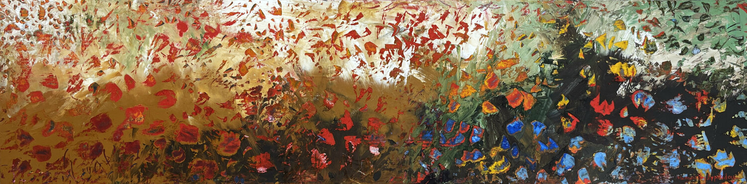 Flowers Everywhere Tonight Margarita Lypiridou