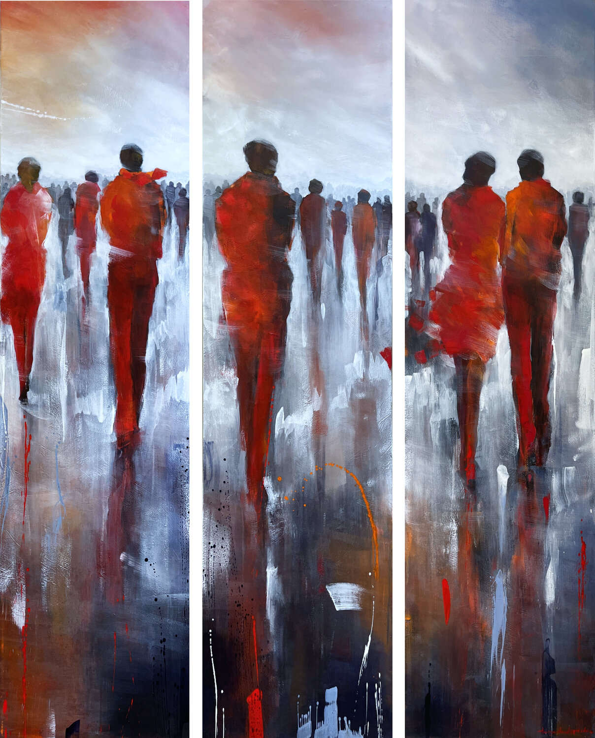 Looking For The One (triptych) Margarita Lypiridou