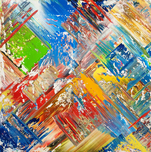 Abstract No. 534-I di Frank Jähne, Pittura in vendita su Singulart
