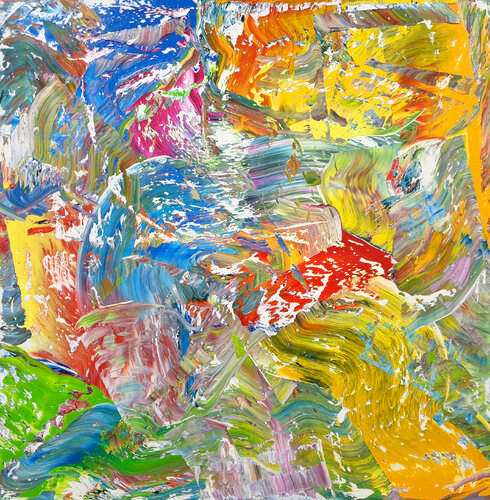 Abstract No. 534-III di Frank Jähne, Pittura in vendita su Singulart
