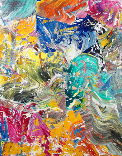 Abstract No. 535-II di Frank Jähne, Pittura in vendita su Singulart