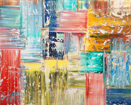 Abstract No. 536-II par Frank Jähne, Peinture en vente sur Singulart