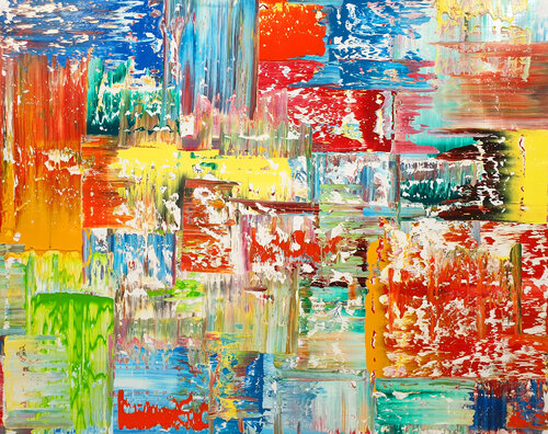 Abstract No. 537-III par Frank Jähne, Peinture en vente sur Singulart