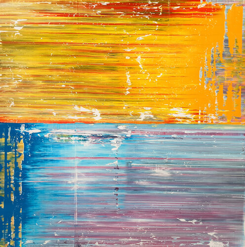 Abstract No. 545-II par Frank Jähne, Peinture en vente sur Singulart